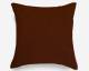 Solid brown pattern Sofa cushion pure cotton